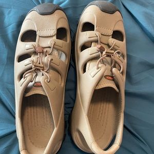 Crocs mens trail break fishing hiking shoes sandal size 13